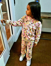 Load image into Gallery viewer, Harlequin IceCream Sweatsuit
